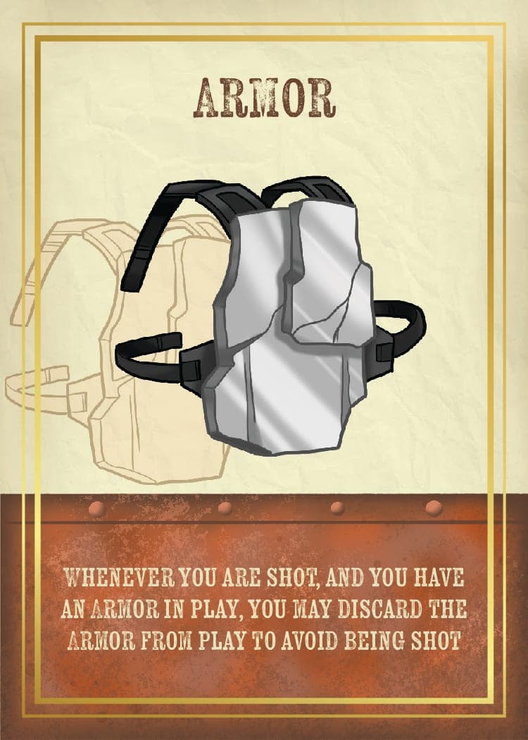 Martian Roulette armor card